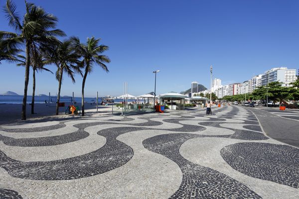 Copacabana Beach; credit: Shutterstock.com