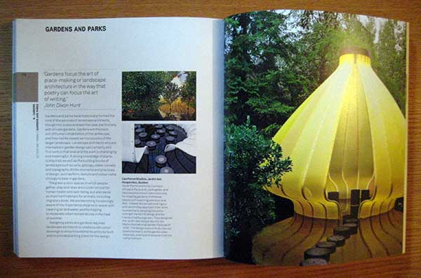 Garden and Parks section (credit: AVA Publishing, The Fundamentals of Landscape Architecture by Tim Waterman, 2009)