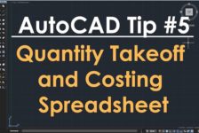 TechBeat Tuesday – AutoCAD Tip #5: Quantity Takeoff and Costing Spreadsheet