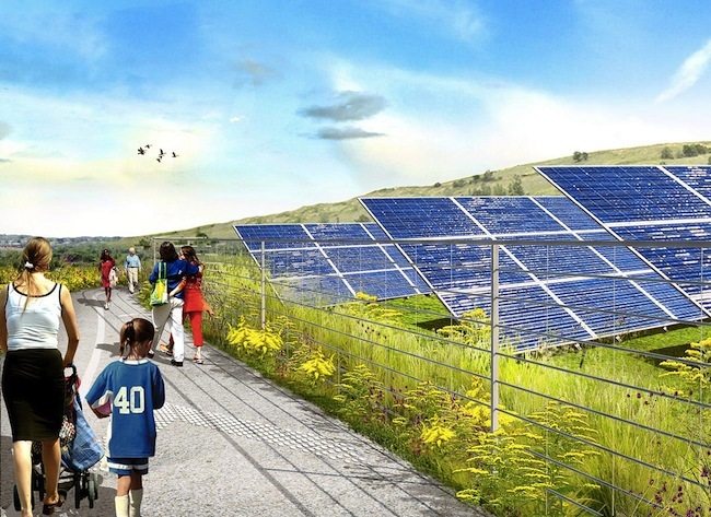 James Corner Unveils Plans to Build NYC’s Largest Solar Energy Installation into Fresh Kills Park