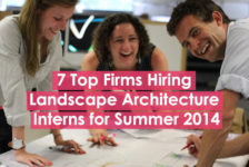 Top 7 Firms Hiring Landscape Architecture Interns