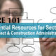 LARE 101: 10+ Essential Resources for Section 1 Project & Construction Administration