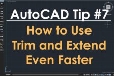 TechBeat Tuesday – AutoCAD Tip #7: How to Use Trim and Extend Even Faster