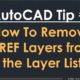 TechBeat Tuesday – AutoCAD Tip #6: How to Remove XREF Layers from the Layer List