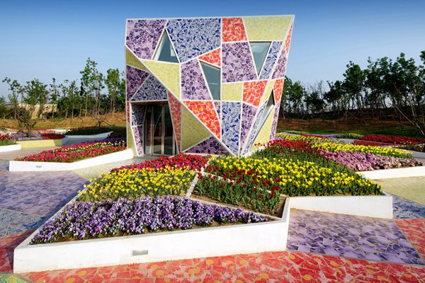 Ceramic Museum and Mosaic Garden; image courtesy of Casanova+Hernandez architects