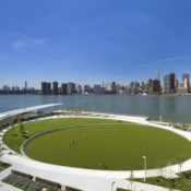 Hunter’s Point South Waterfront Park Serves as a Model of Urban Resiliency in Handling Floodwater