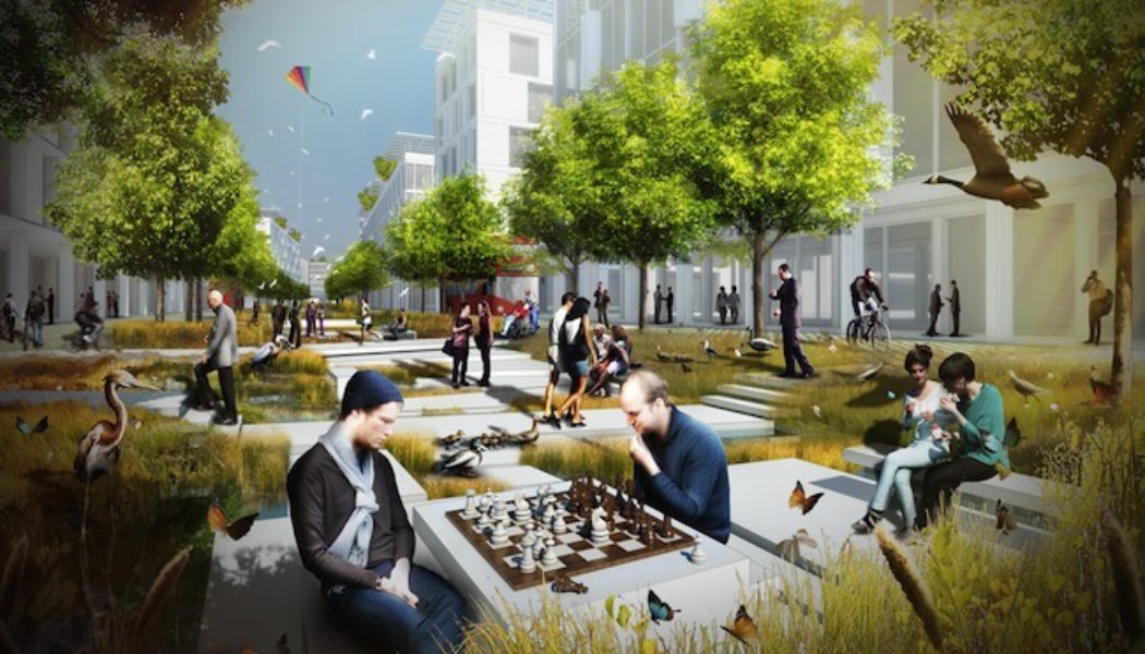 Выбор общественных пространств. Урбанисты. Городской дизайн зеленый с человеком. Urban public Finance. Creating healthy neighborhoods.