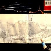 Hand Drawing Tutorial: Analytical Drawing – Urban Scenes