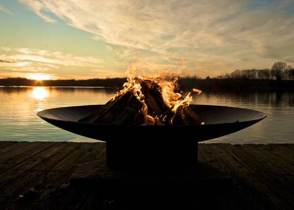 Artistic Fire Pits For Long Summer, Rick Wittrig Fire Pits