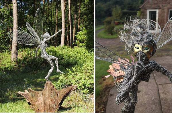 Sculptures by Robin Wight. Credit: Fantasywire