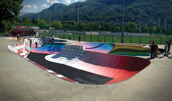 Landscape architecture - Skate park. Credit: Zuk Club