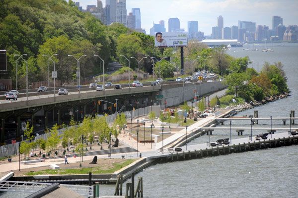 West Harlem Piers Park. Photo courtesy of W-Architecture and Landscape Architecture, LLC