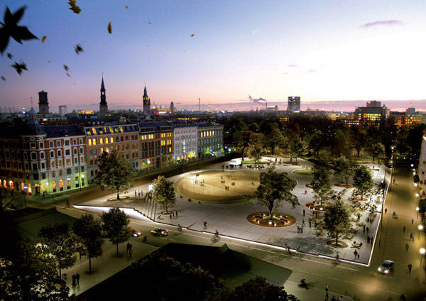 Israels Square by COBE in Copenhagen, Denmark. Photo credit: Sweco Architects