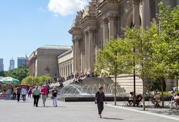 David H. Koch Plaza at the Metropolitan Museum of Art