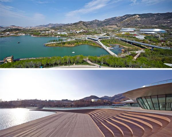Heavenly Water Service Center of International Horticultural Exposition 2014 Qingdao