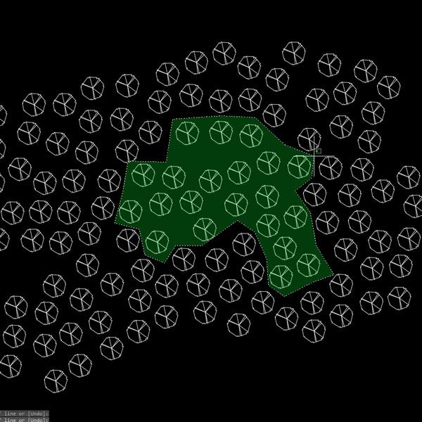 Selection_crossing polygon