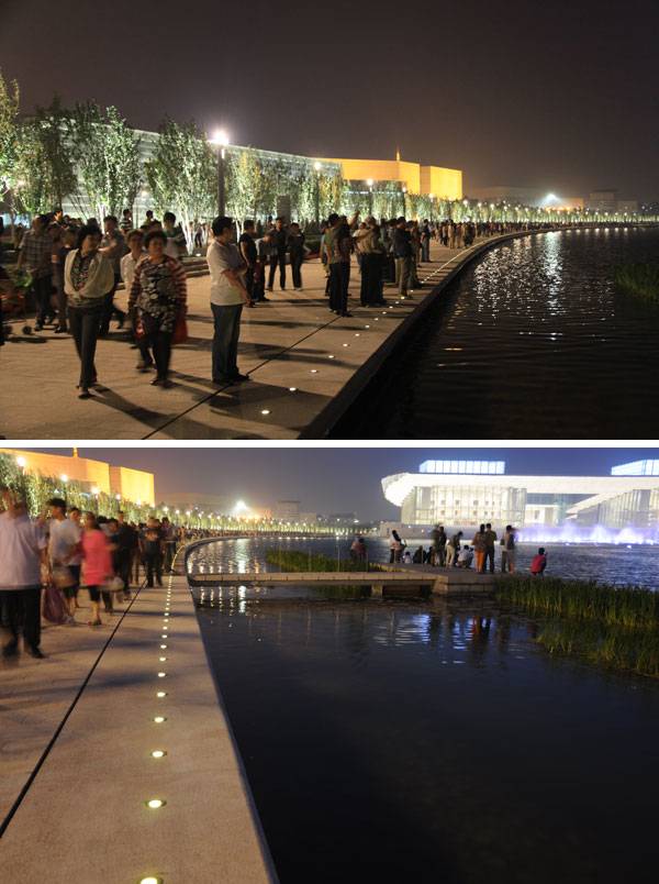 Tianjin Cultural Park. Photo credit: Dreiseitl