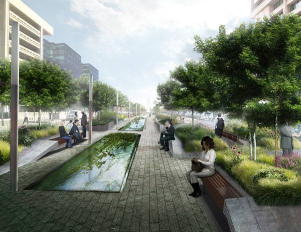 An EcoDistrict. Image coutesy of ZGF ARCHITECTS LLP