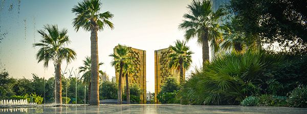 Constitution Garden sculpture and fountain. Photo Credit: Mohamed Abd El-Maguid©