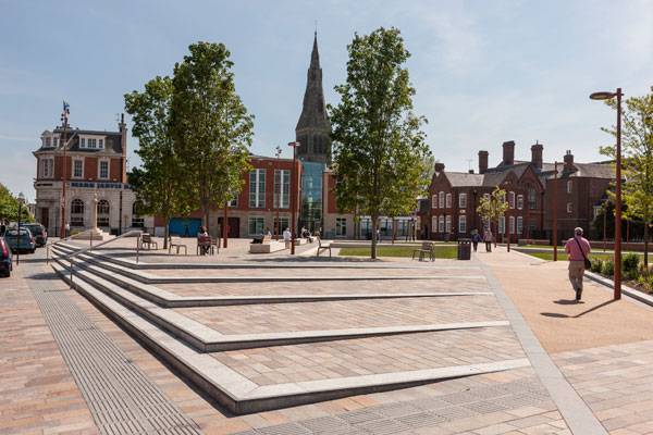 Jubilee Square Leicester by LDA Design. Photo credit: Robin Forster