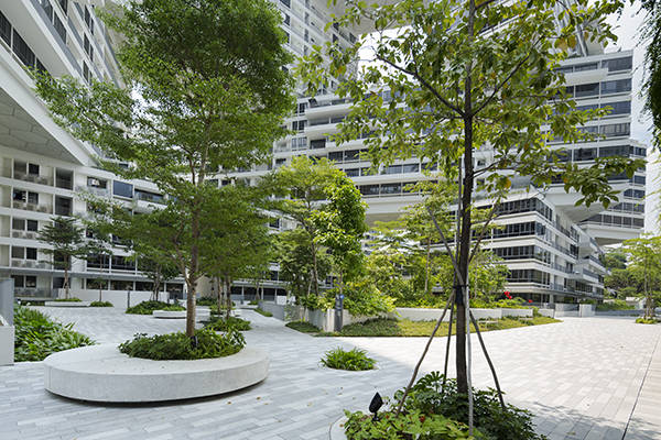 The Interlace. Photo Credit: :  ICN Design Landscape Architects / Craig Sheppard