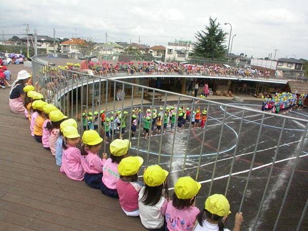 Fuji Kindergarten. Image courtesy of the staff of Tezuka Architects