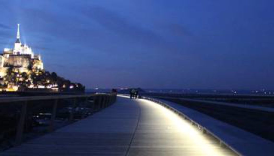 Mont Saint Michel's bridge. Photo credit: Mathias Neveling