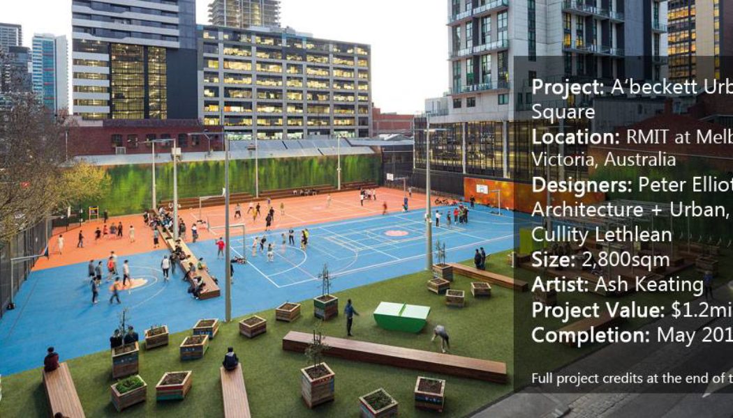 A’beckett Urban Square in RMIT