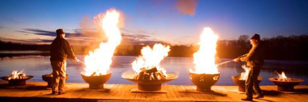 Artistic Fire Pits For Long Summer, Rick Wittrig Fire Pits