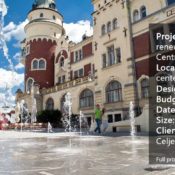 Public space renewal in Celje’s Old City Centre.