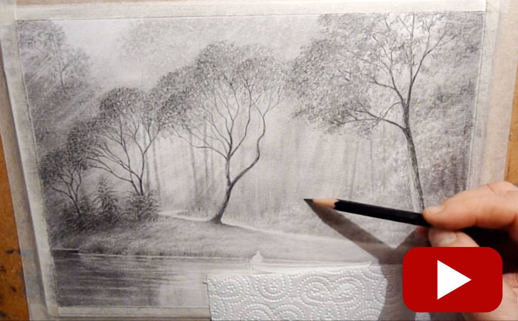 EASY DRAWING TUTORIAL: Using Powdered Charcoal to create TONE