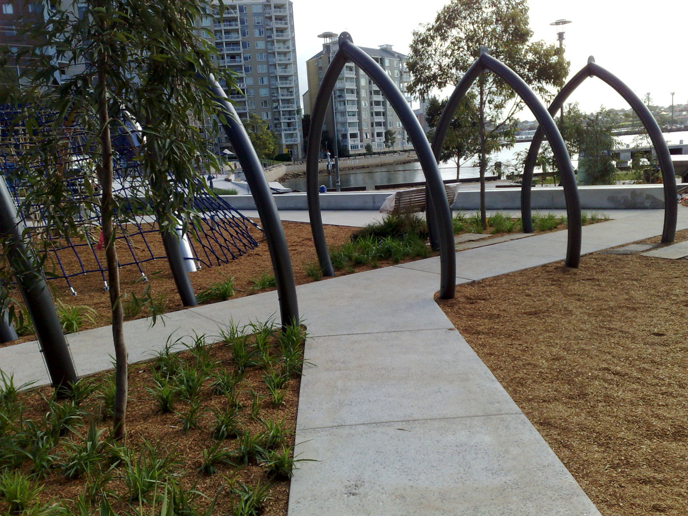 Former Water Police Site Park, Pyrmont, Sydney- By ASPECT and Hill Thallis