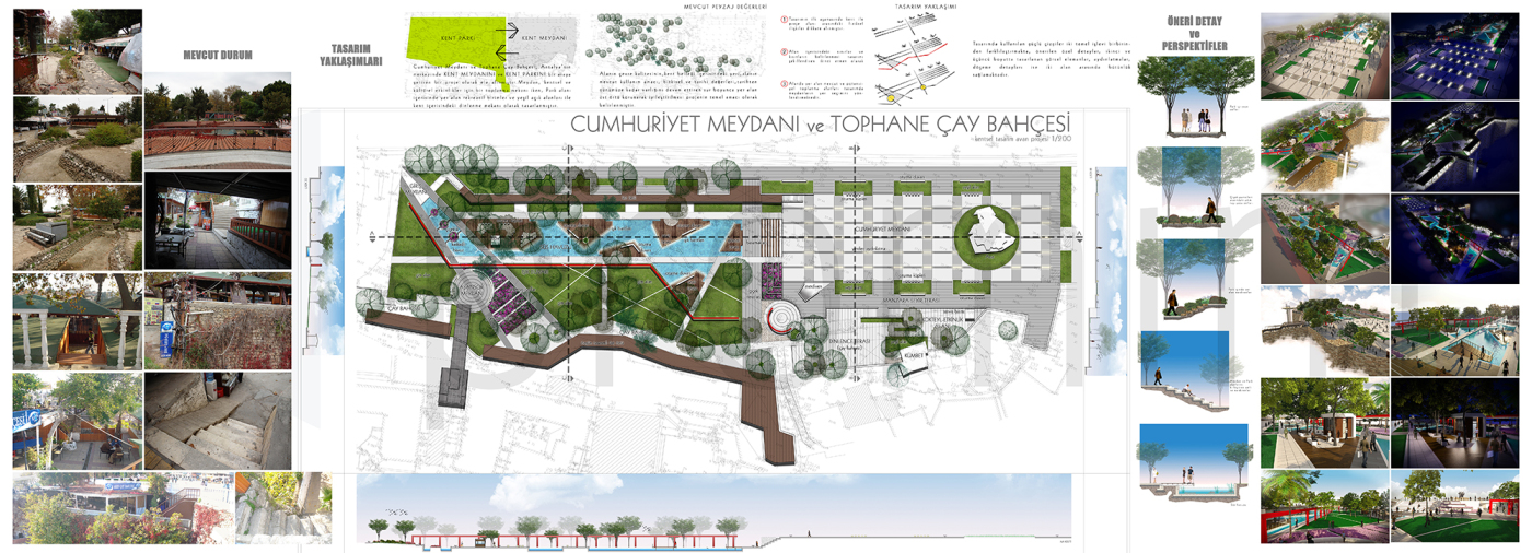 Antalya Republic Square & Urban Park Preliminary Project Board