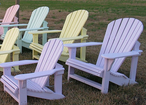 Adirondack  formulated from recycled milk jugs
