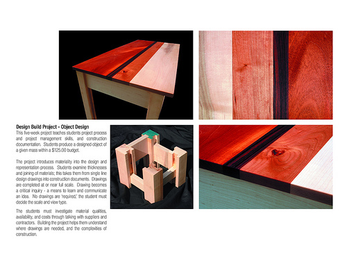 Student Construction Works Portfolio Page 2-3