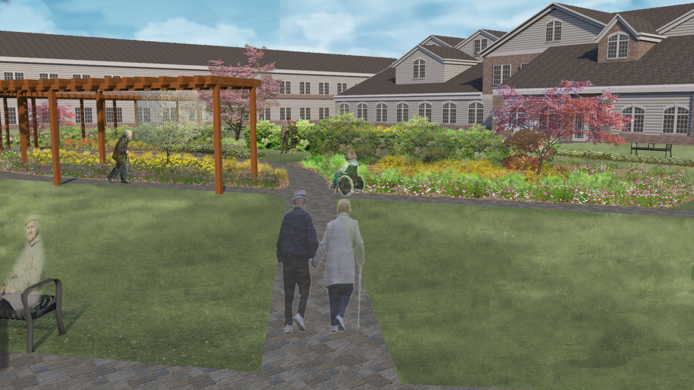 Assisted Living- Theraputic Garden 1