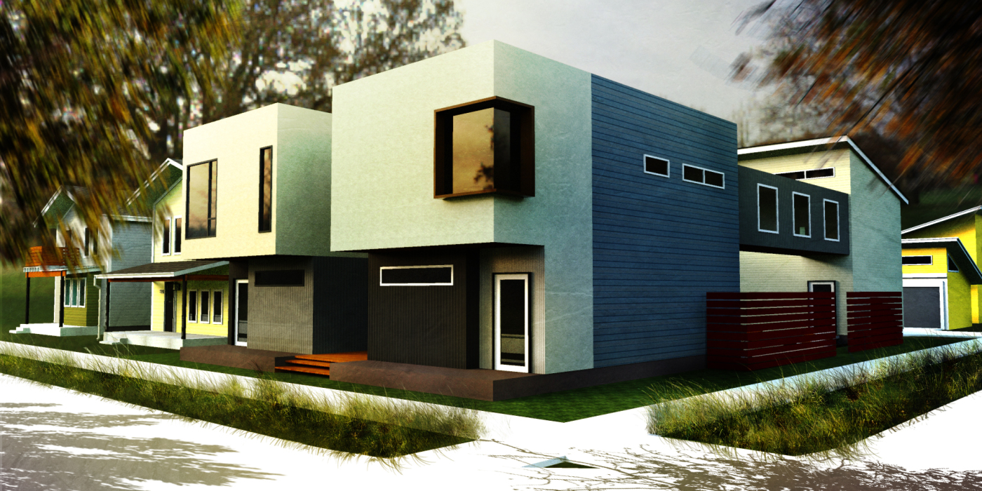 Courtyard Homes _ Elevation _ 1
