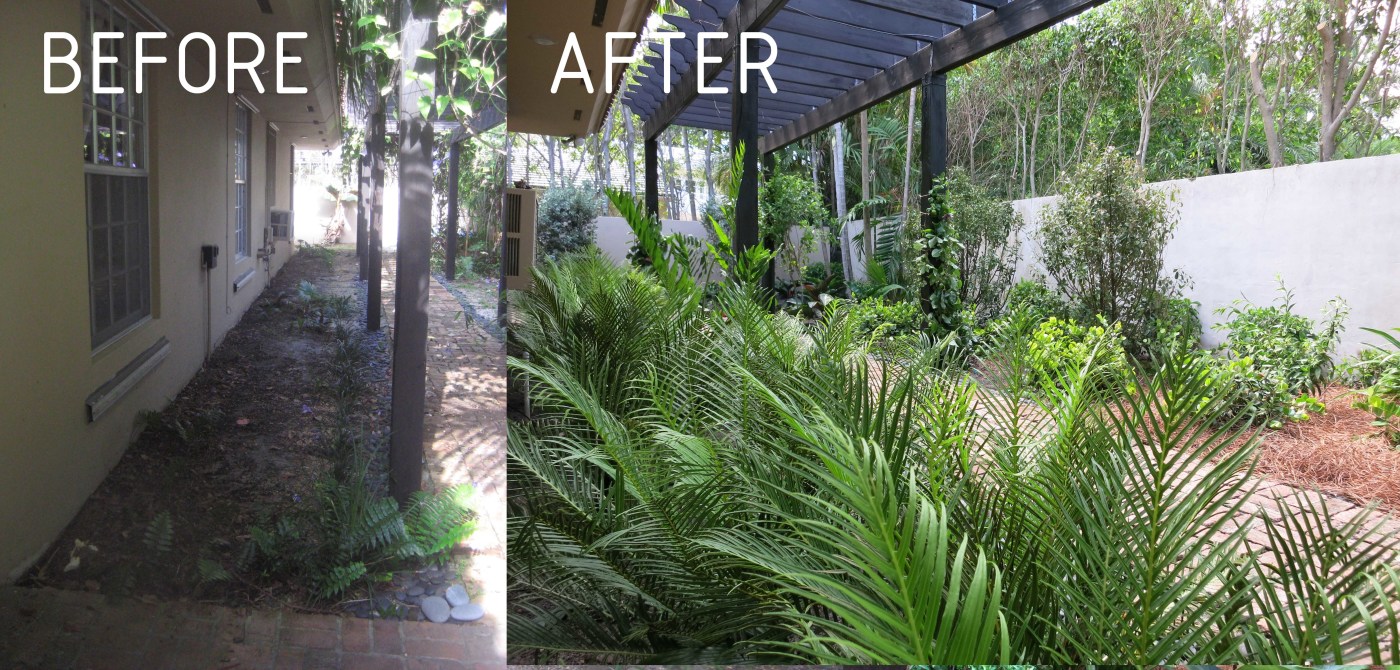 Hagan Binder’s Sunset Island project before and after photo_s