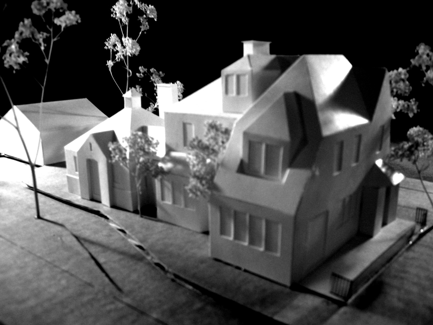 1/8″ scale model, private residence