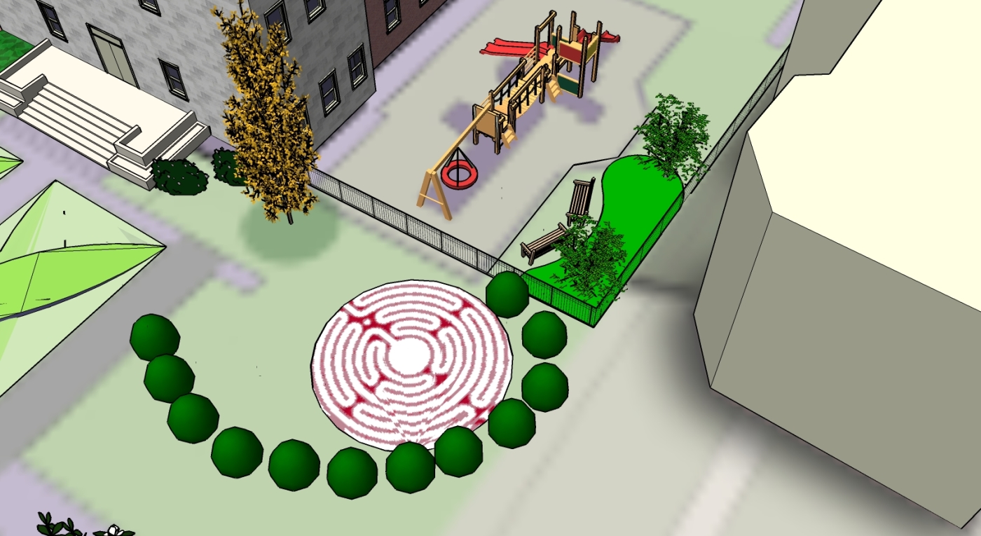 HBC Labyrinth and Memorial Garden