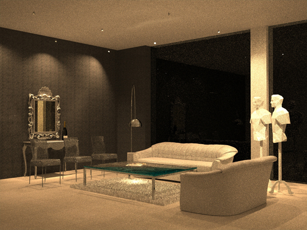 Render – showroom 3