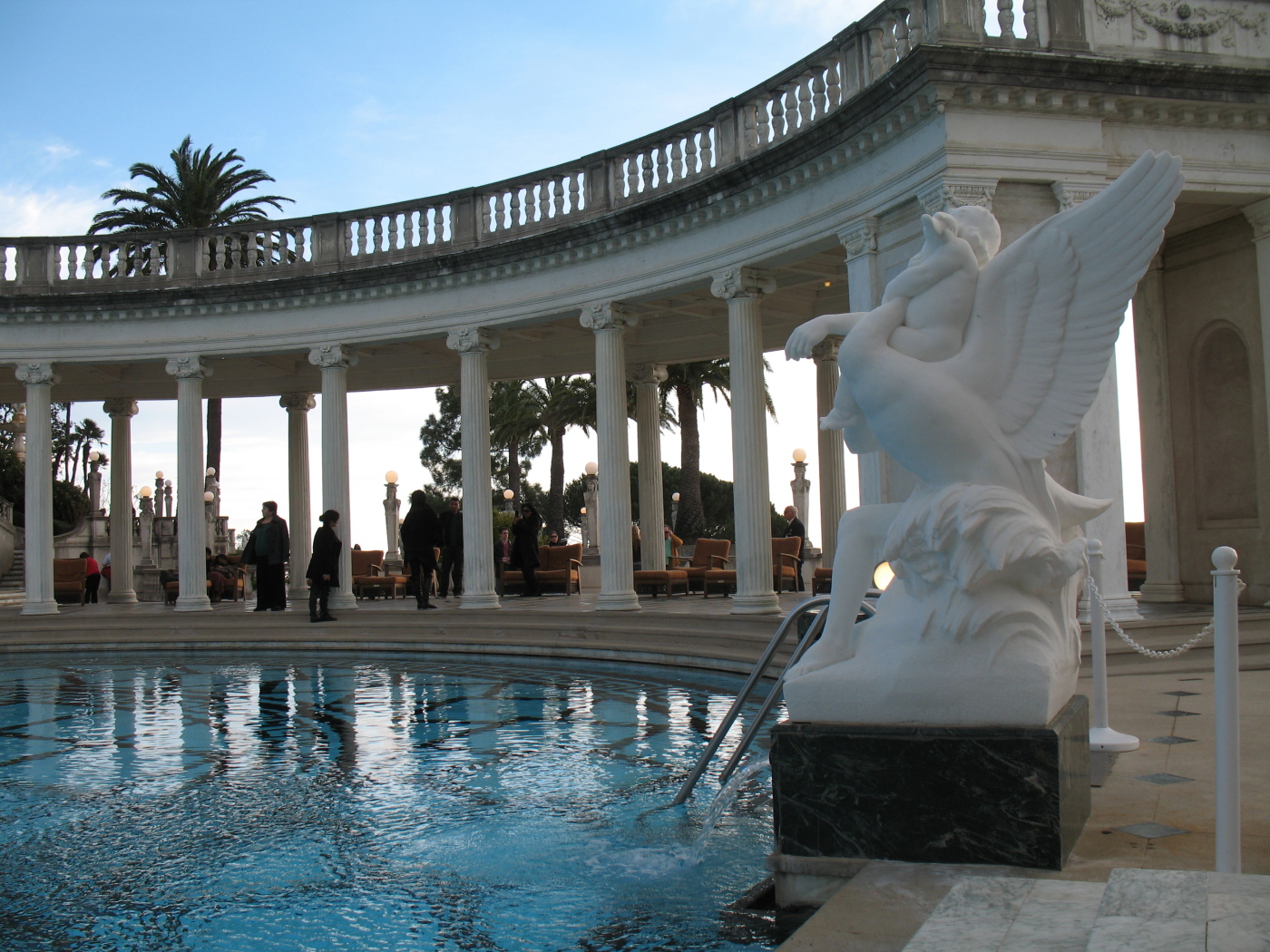 pool at Hearst Castle