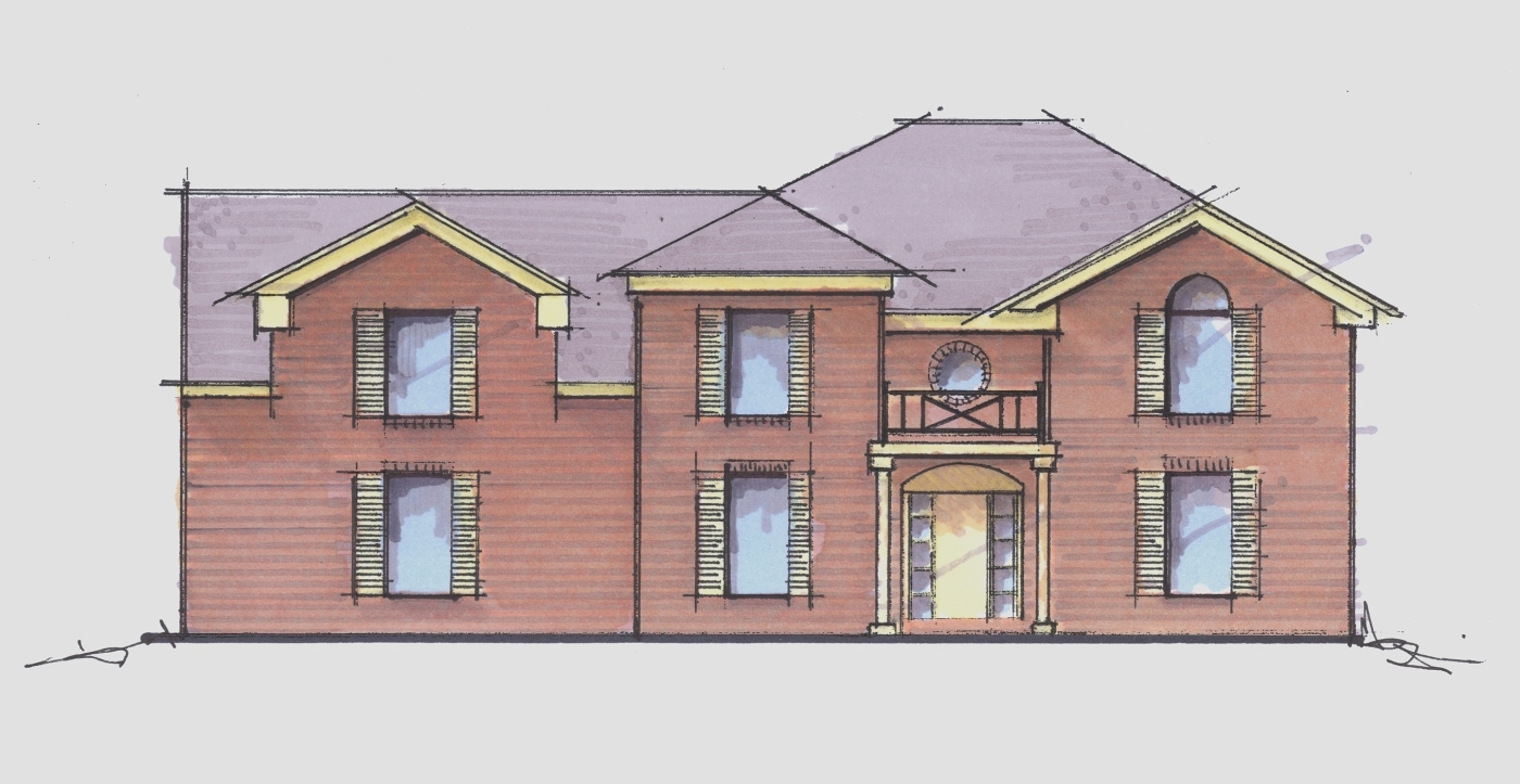 Front Elevation Study 1