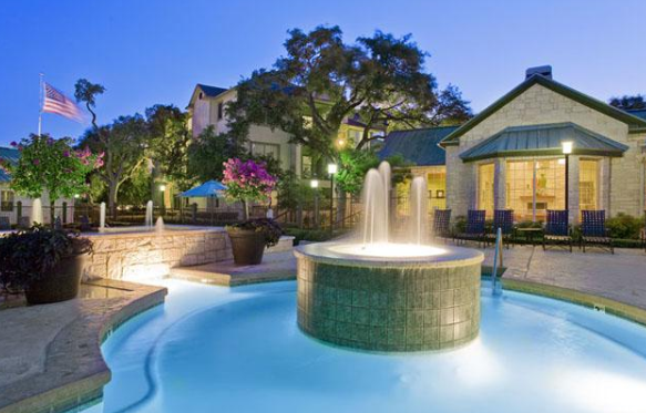 The Preserve at Travis Creek – Austin, Tx. – water feature – pool area