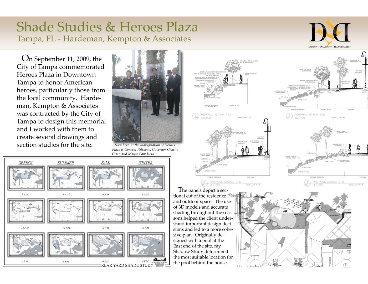 Heroes Plaza | Shade Studies