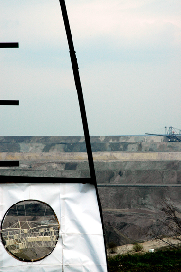 Instalation in a coal mine, Bełchatów