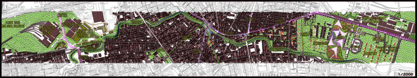 Eskisehir Urban Design Project 1/2000