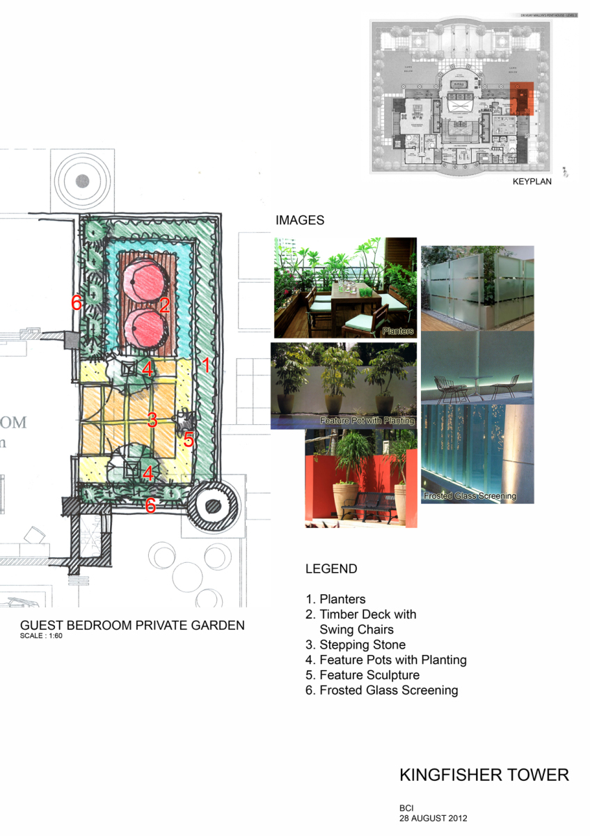 guest bedroom garden