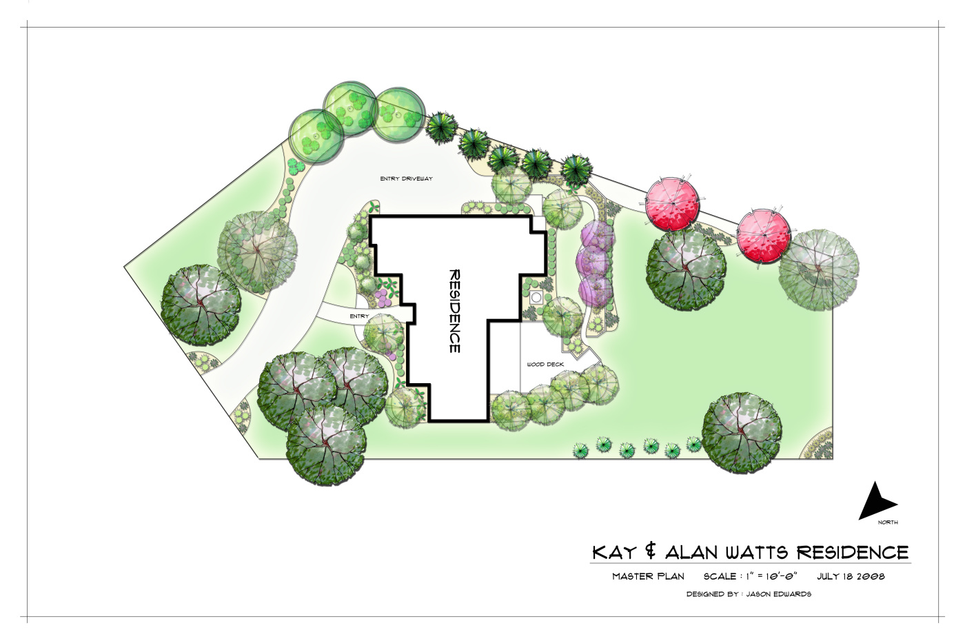 Watts Residence – Master Plan