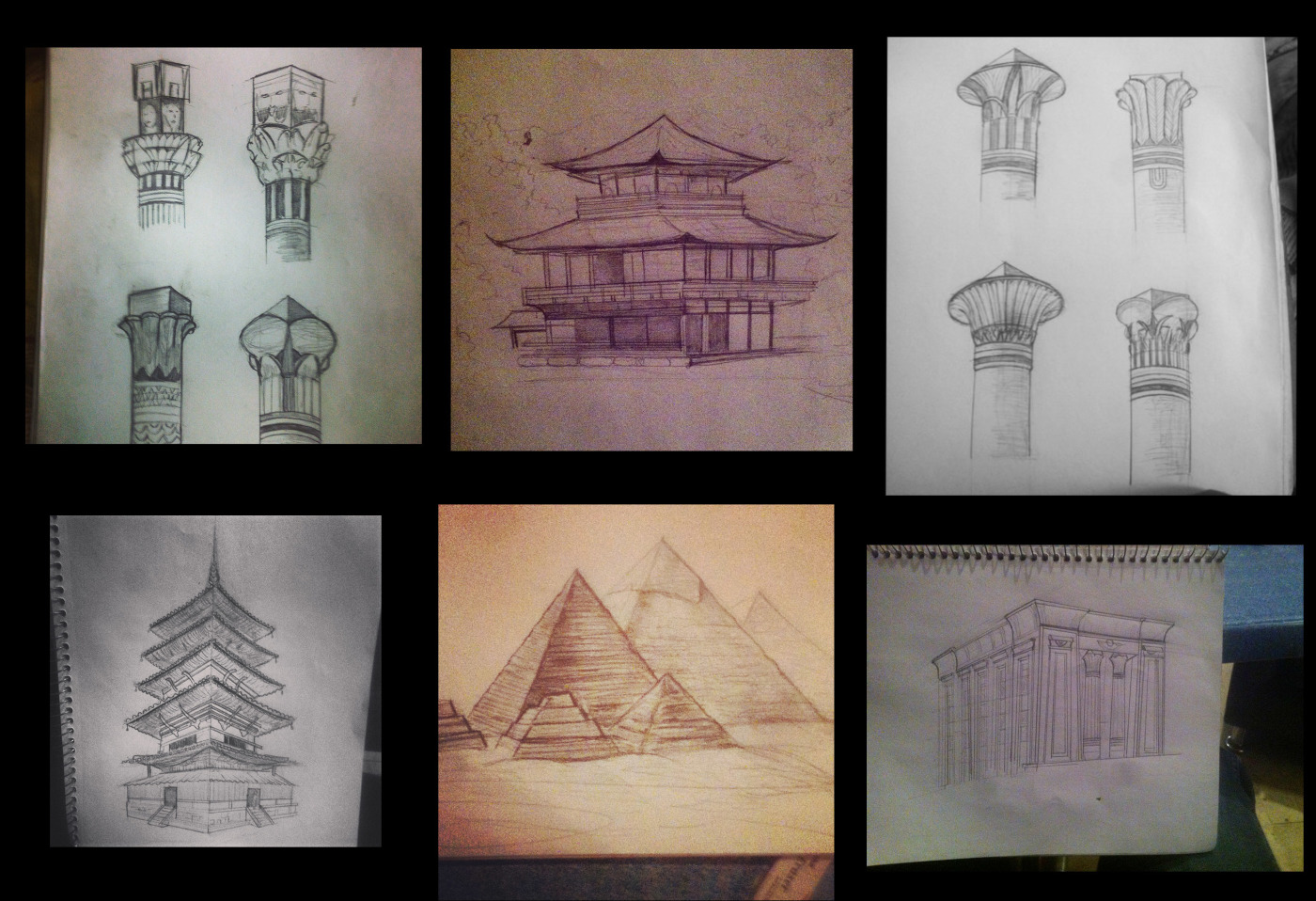 Architecture sketches